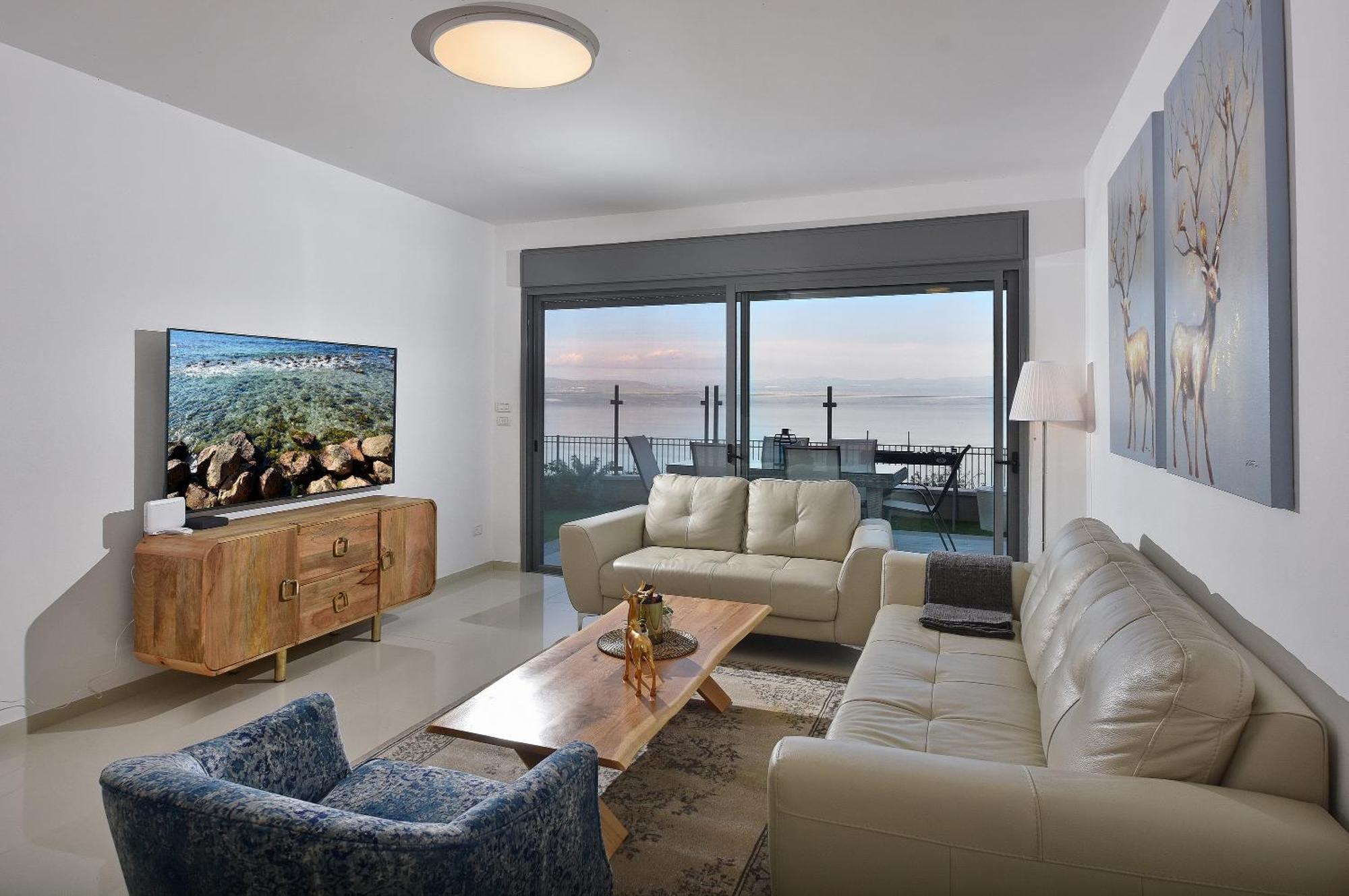 Ariston Luxury Garden Apartment With A Pool Tiberias Exterior photo